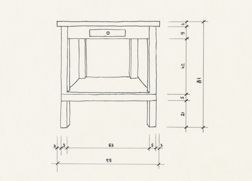 Stôl 001-01