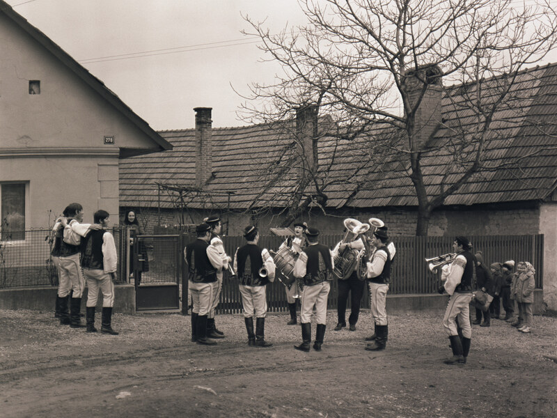 Fašiangová obchôdzka v Kubrej 001-01